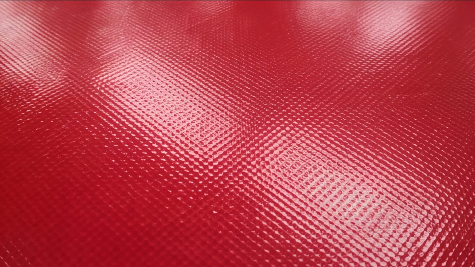 Detalle del PVC de una lona para camión fabricada en Lugo